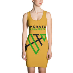 Sublimation Cut & Sew Freak style dress with all over logo - Operate To Dominate