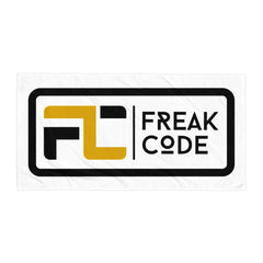 Towel with Freak Code Logo